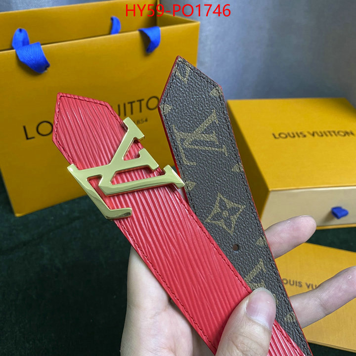 Belts-LV,mirror copy luxury , ID: PO1746,$: 59USD