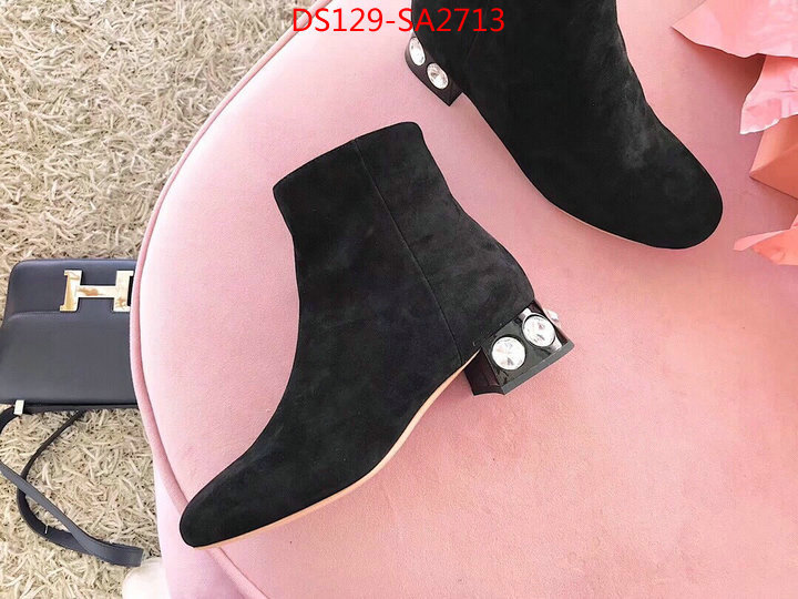 Women Shoes-Miu Miu,replica 1:1 high quality ,for sale online , ID:SA2713,$: 129USD