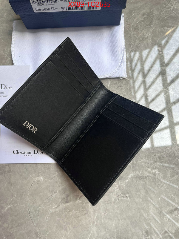 Dior Bags(TOP)-Wallet-,ID: TO2635,$: 89USD