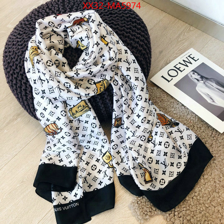 Scarf-LV,designer fake , ID: MA5974,$: 32USD