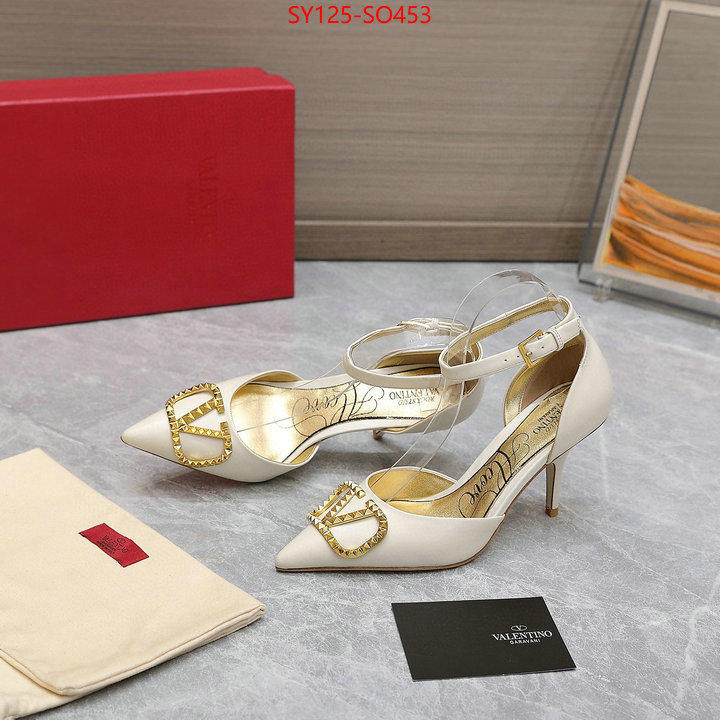 Women Shoes-Valentino,aaaaa+ class replica , ID: SO453,$: 125USD