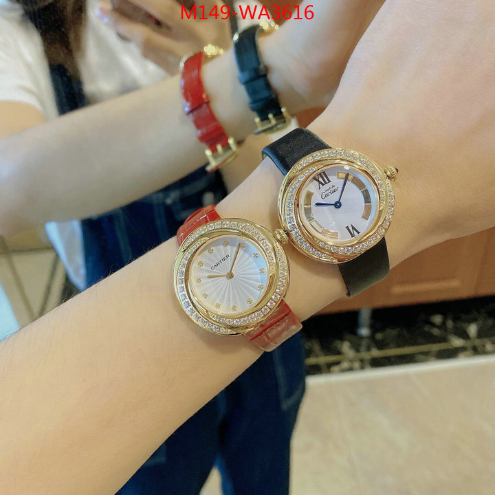 Watch(4A)-Cartier,best replica new style , ID: WA3616,$: 149USD