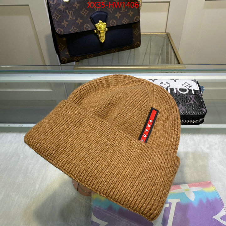 Cap (Hat)-Prada,replica , ID: HW1406,$: 35USD