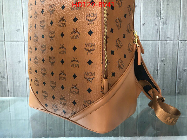 MCM Bags(TOP)-Backpack-,ID: BY41,$:129USD