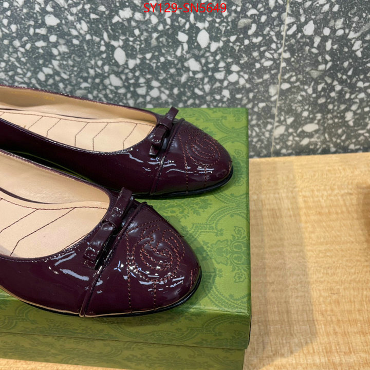 Women Shoes-Gucci,7 star quality designer replica , ID: SN5649,$: 129USD