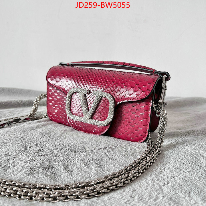 Valentino Bags (TOP)-LOC-V Logo ,the best quality replica ,ID: BW5055,$: 259USD