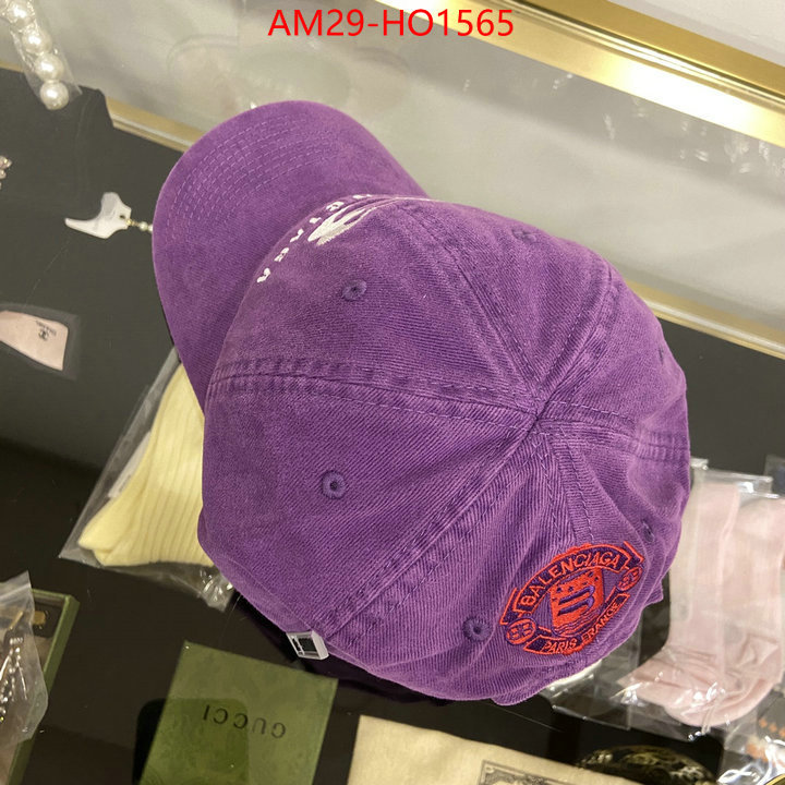 Cap (Hat)-Balenciaga,knockoff , ID: HO1565,$: 29USD