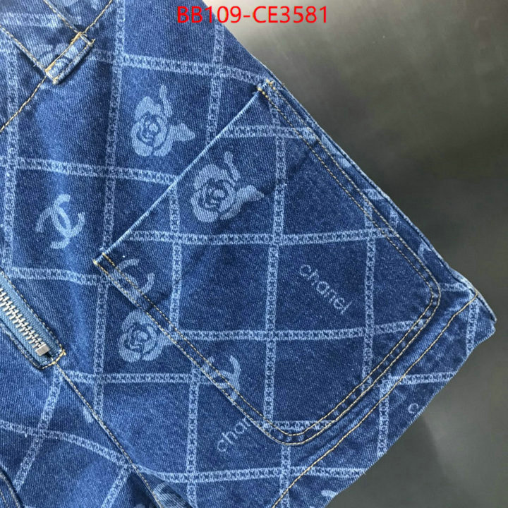 Clothing-Chanel,store , ID: CE3581,$: 109USD