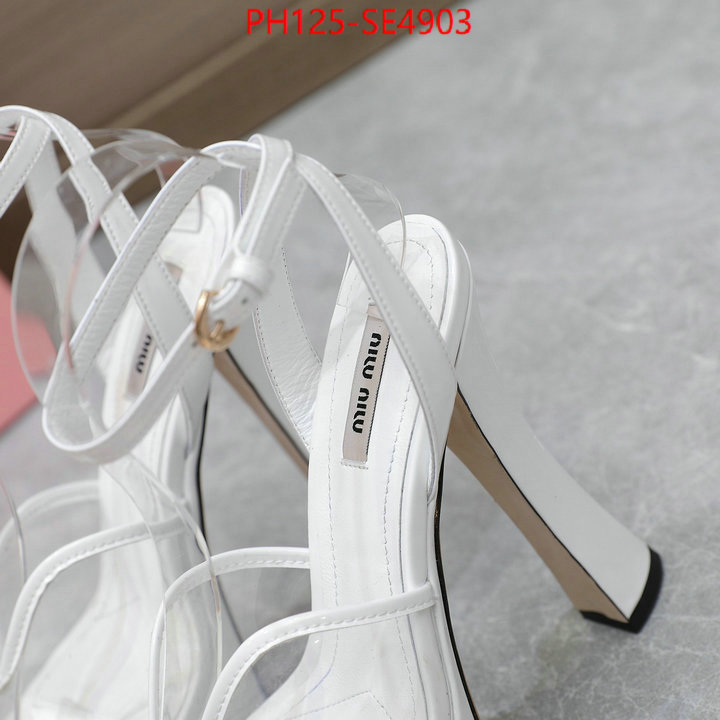 Women Shoes-Miu Miu,high quality designer replica , ID: SE4903,$: 125USD