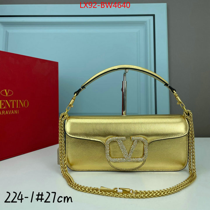 Valentino Bags(4A)-LOC-V Logo ,buy first copy replica ,ID: BW4640,$: 92USD