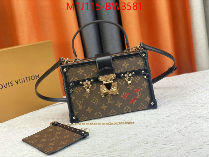LV Bags(4A)-Petite Malle-,shop designer replica ,ID: BW3581,$: 115USD
