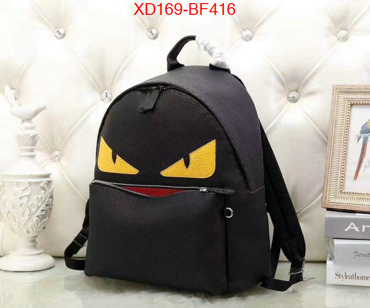 Fendi Bags(4A)-Backpack-,counter quality ,ID: BF416,$:169USD