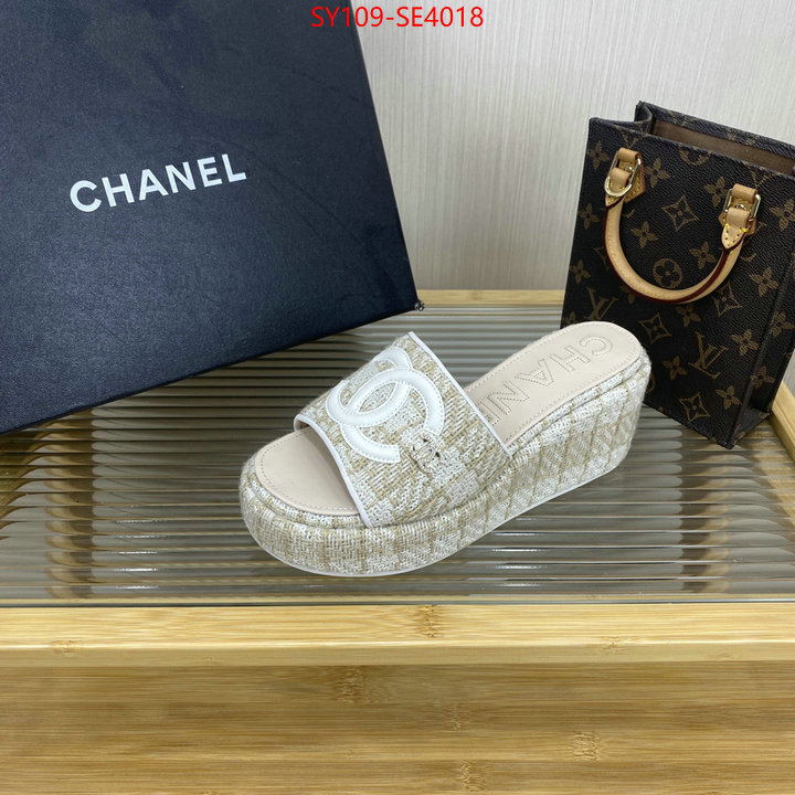 Women Shoes-Chanel,the best , ID: SE4018,$: 109USD