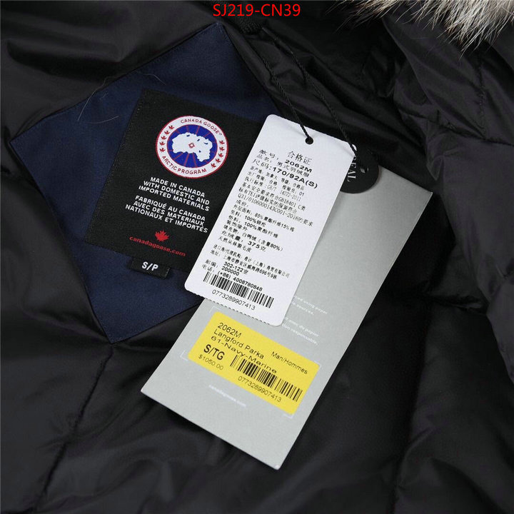 Down jacket Men-Canada Goose,wholesale 2023 replica , ID: CN39,$: 219USD