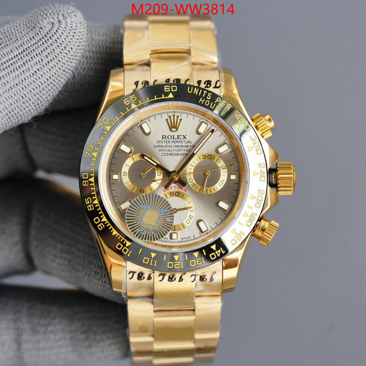 Watch (TOP)-Rolex,high quality , ID: WW3814,$: 209USD