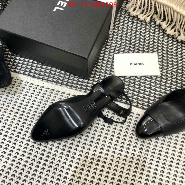 Women Shoes-Chanel,the quality replica , ID: SN5503,$: 115USD