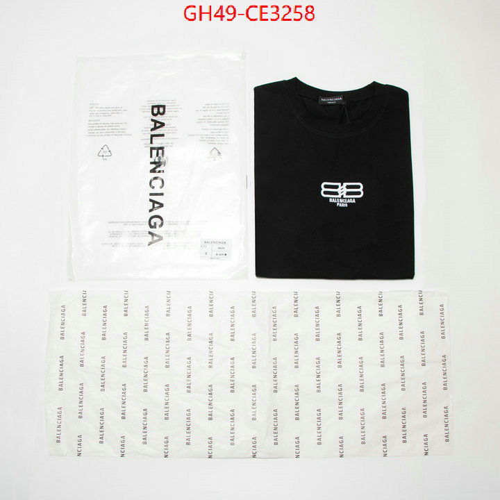 Clothing-Balenciaga,where should i buy replica , ID: CE3258,$: 49USD