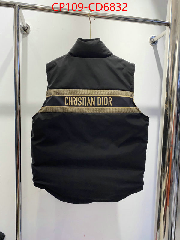 Down jacketMen-Dior,knockoff highest quality , ID: CD6832,$: 109USD