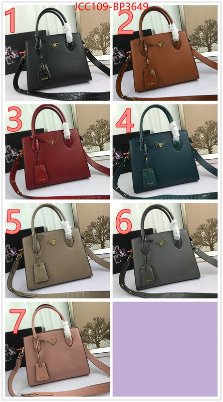 Prada Bags(4A)-Handbag-,2023 replica wholesale cheap sales online ,ID: BP3649,$: 109USD