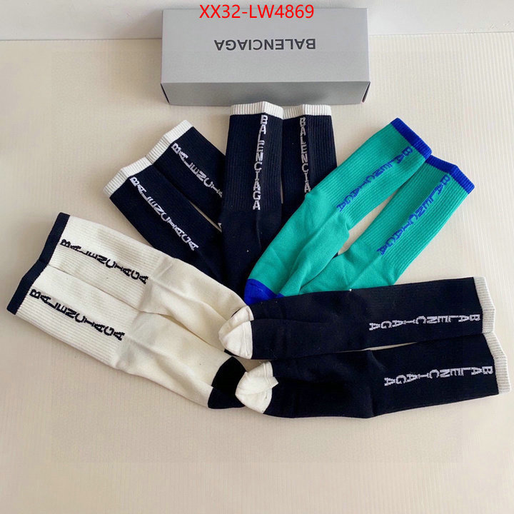 Sock-Balenciaga,cheap wholesale , ID: LW4869,$: 32USD