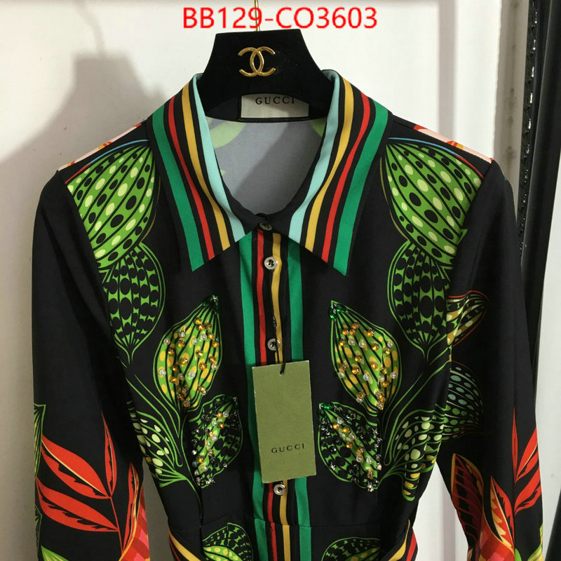 Clothing-Gucci,high quality , ID: CO3603,$: 129USD