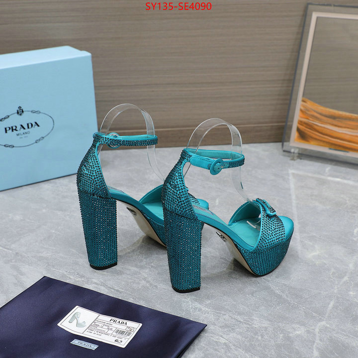 Women Shoes-Prada,mirror quality , ID: SE4090,$: 135USD