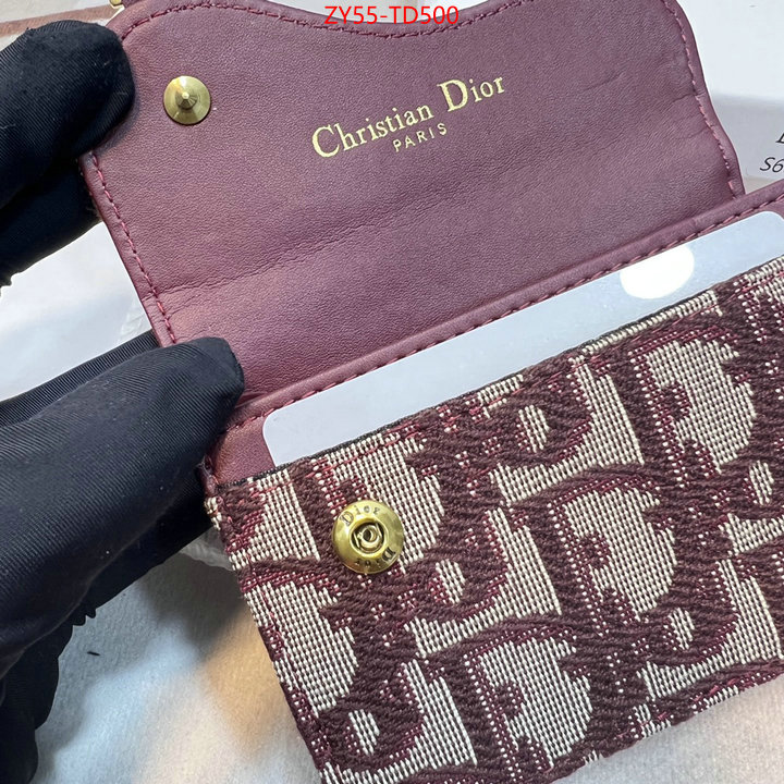 Dior Bags(4A)-Wallet-,ID: TD500,$: 55USD