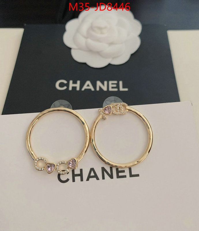 Jewelry-Chanel,high end designer , ID: JD8446,$: 35USD