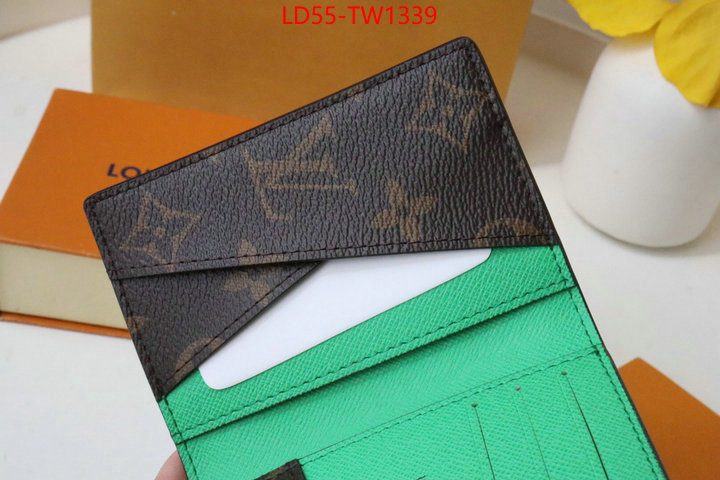 LV Bags(TOP)-Wallet,ID: TW1339,$: 55USD