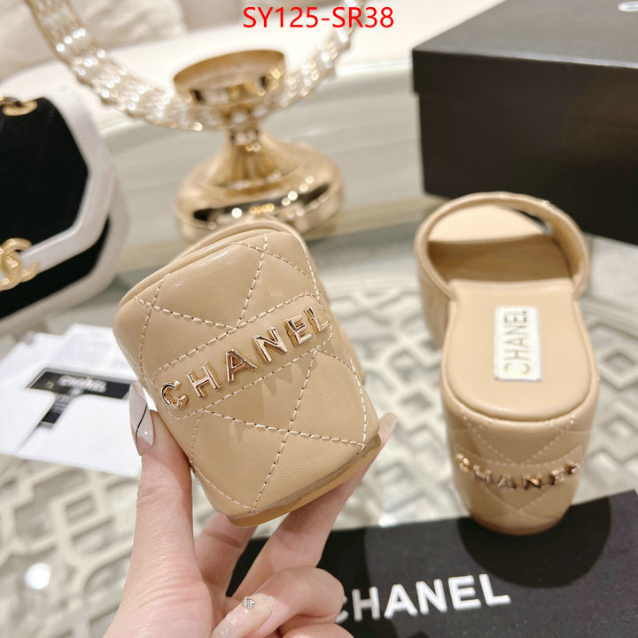 Women Shoes-Chanel,fake cheap best online , ID:SR38,$: 125USD