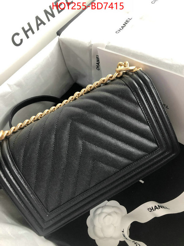 Chanel Bags(TOP)-Le Boy,ID: BD7415,$: 255USD