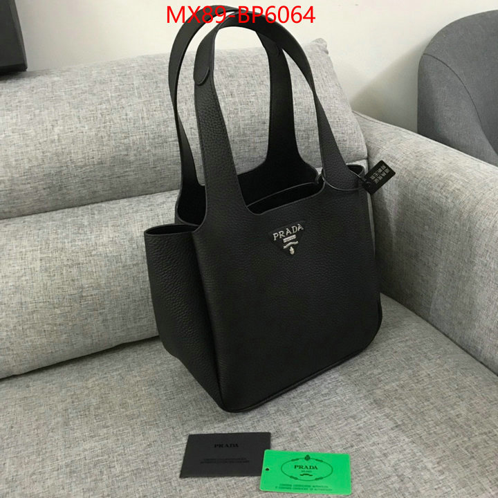 Prada Bags(4A)-Handbag-,the best ,ID: BP6064,$: 89USD