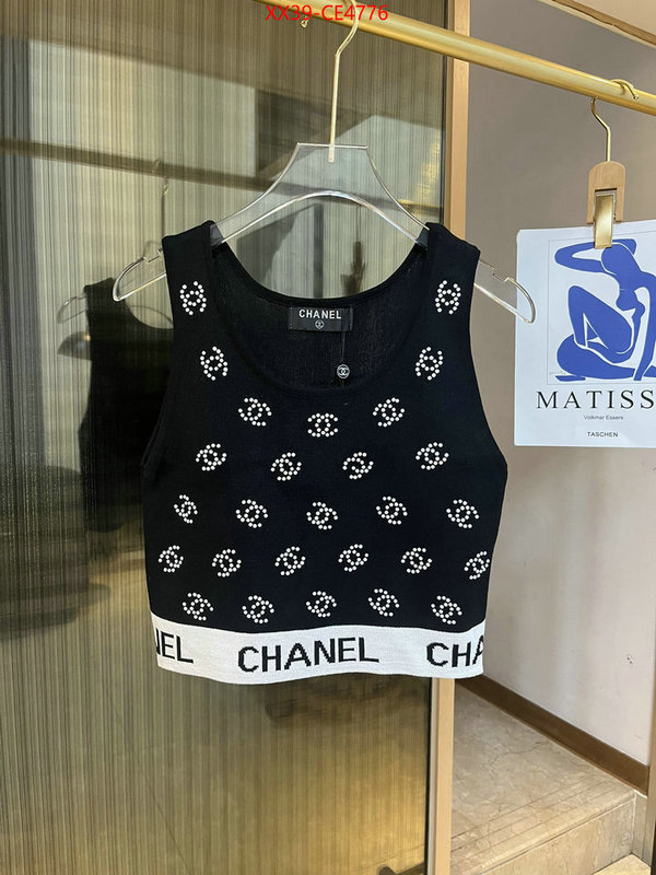 Clothing-Chanel,best quality fake , ID: CE4776,$: 39USD