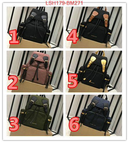 Burberry Bags(TOP)-Backpack-,buy top high quality replica ,ID: BM271,$:179USD