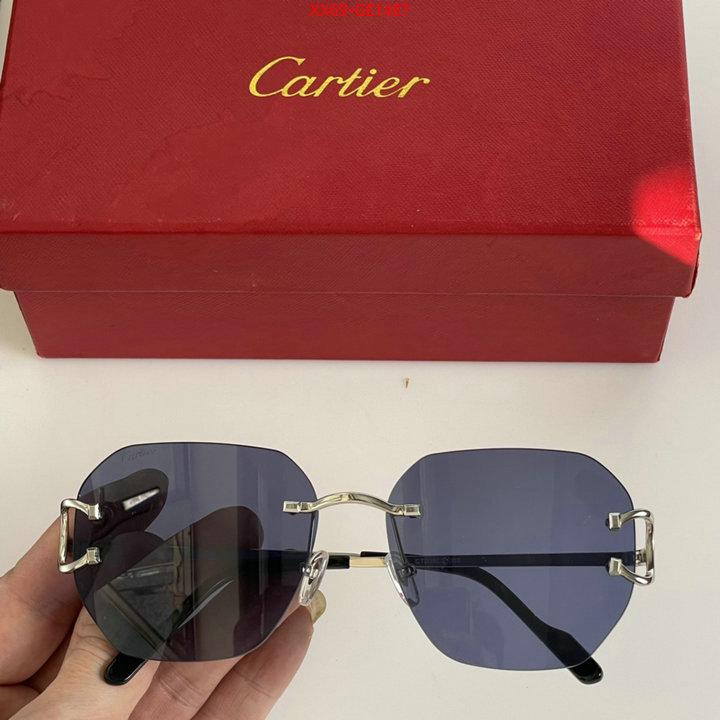 Glasses-Cartier,where can you buy replica , ID: GE1487,$: 69USD