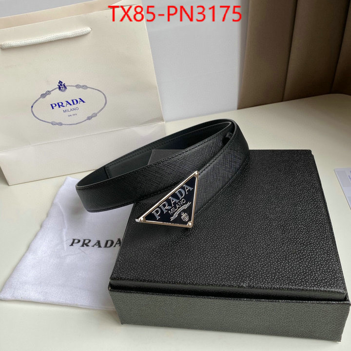 Belts-Prada,7 star , ID: PN3175,$: 85USD