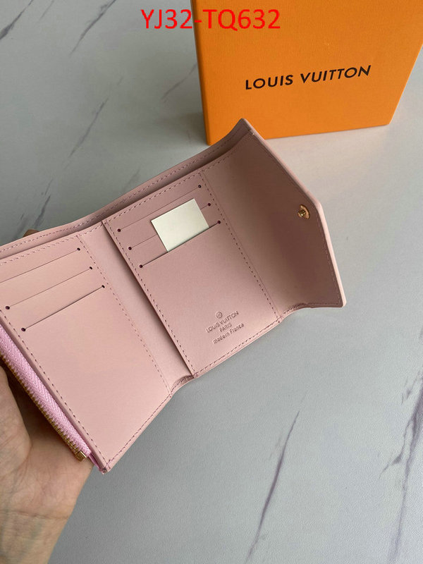 LV Bags(4A)-Wallet,ID: TQ632,$: 32USD