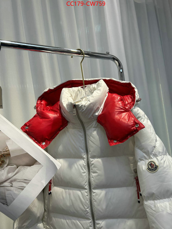 Down jacket Women-Moncler,is it illegal to buy dupe , ID: CW759,$: 179USD