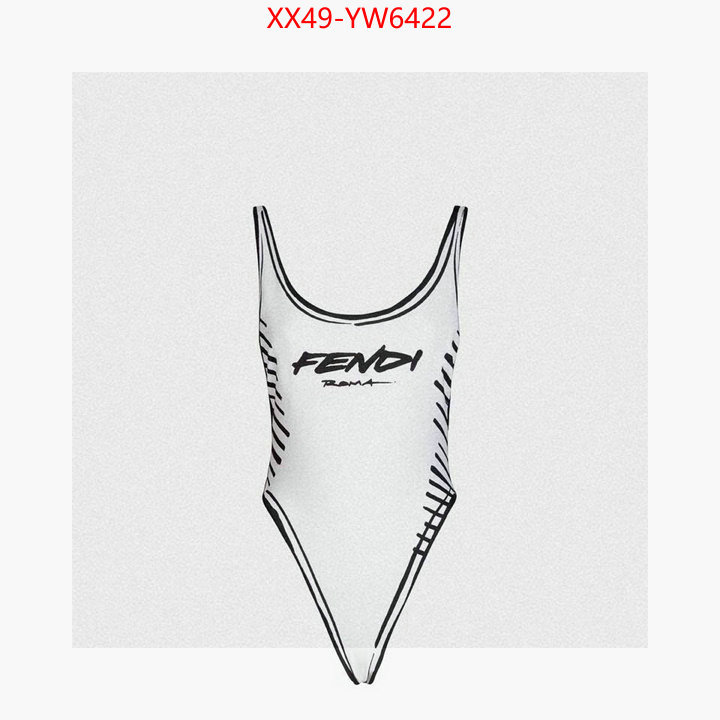 Swimsuit-Fendi,top quality fake , ID: YW6422,$: 49USD