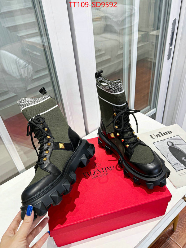 Women Shoes-Valentino,designer fake , ID: SD9592,$: 109USD