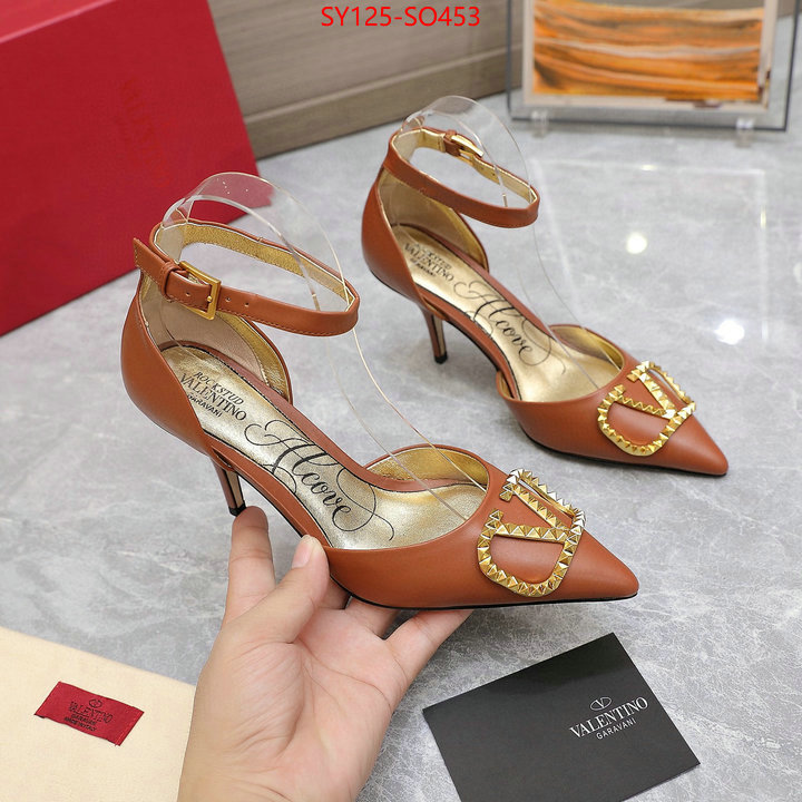 Women Shoes-Valentino,aaaaa+ class replica , ID: SO453,$: 125USD