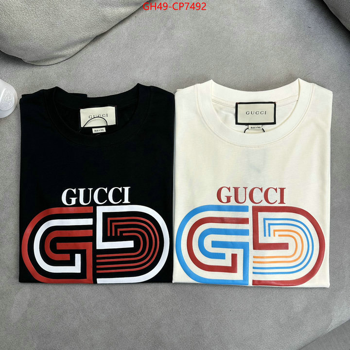 Clothing-Gucci,where to find best , ID: CP7492,$: 49USD