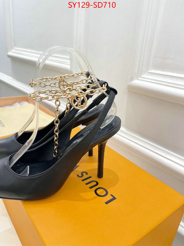 Women Shoes-LV,quality aaaaa replica , ID: SD710,$: 129USD