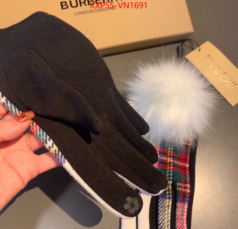 Gloves-Burberry,replica 1:1 high quality , ID: VN1691,$: 55USD