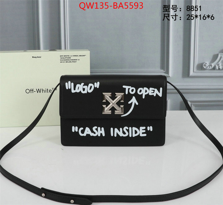 Off-White Bags ( TOP )-Diagonal-,perfect quality designer replica ,ID: BA5593,$: 135USD