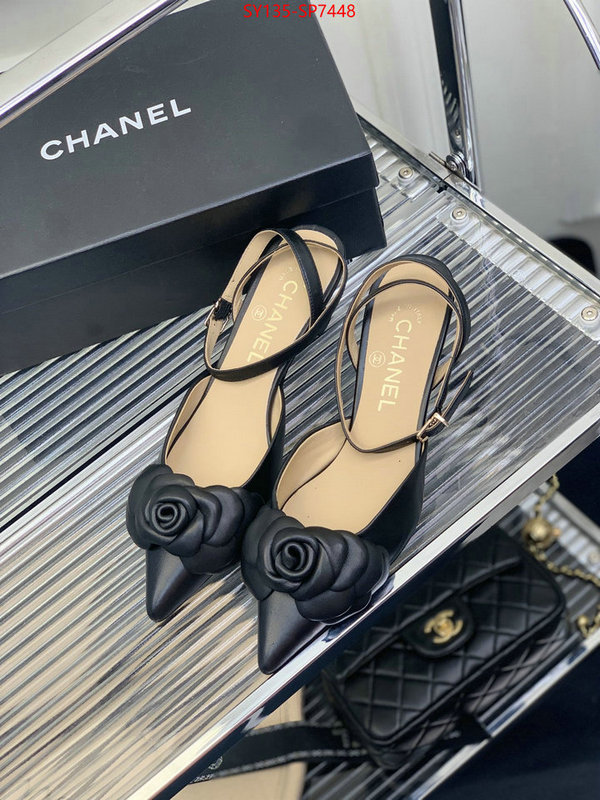 Women Shoes-Chanel,high quality , ID: SP7448,$: 135USD