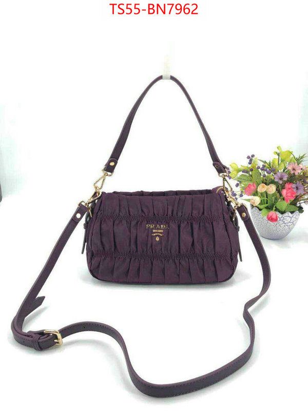 Prada Bags(4A)-Handbag-,sale outlet online ,ID: BN7962,$: 55USD
