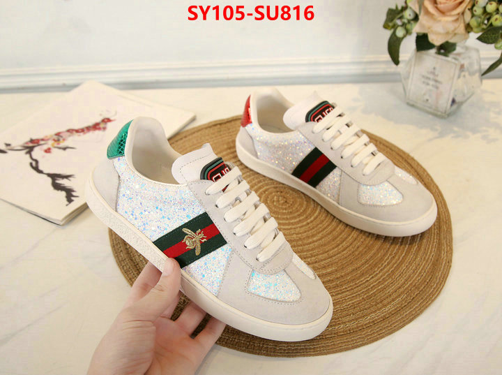 Women Shoes-Gucci,buy best quality replica , ID: SU816,$: 105USD