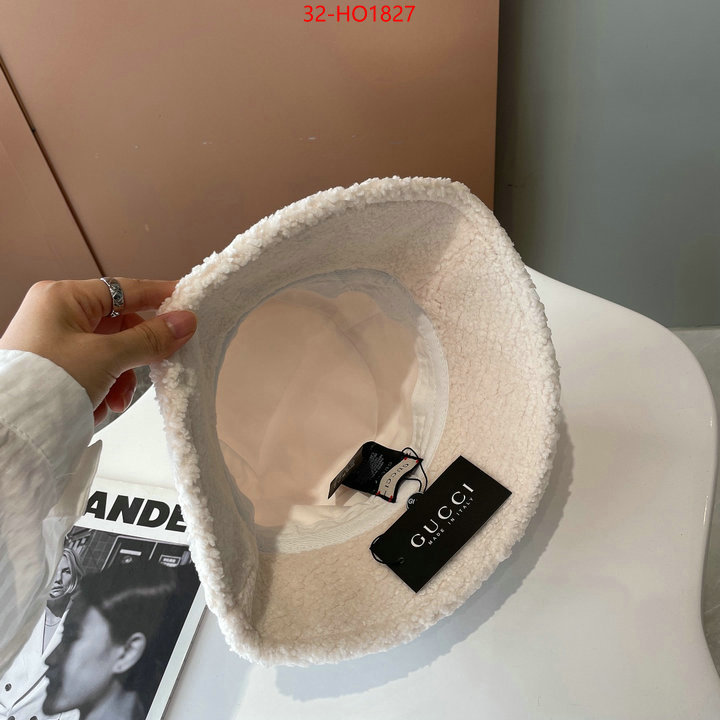 Cap (Hat)-Gucci,new designer replica , ID: HO1827,$: 32USD