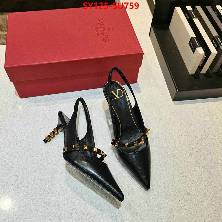 Women Shoes-Valentino,perfect replica , ID: SU759,$: 125USD